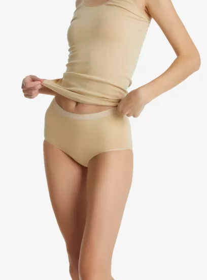 Blackspade Kadın Slip Külot Maxi  Essential 1307-B-Ten
