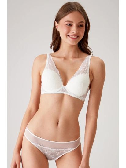Biella Kap Bralet Sütyen Takım-Ekru