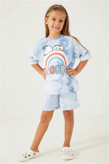 SNOOPY KIZ ÇOCUK ŞORT TAKIM