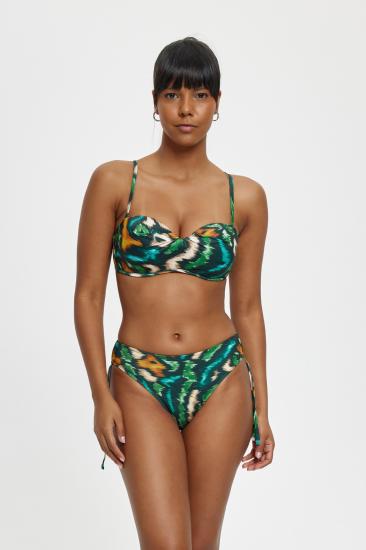 Louren 11056 Boş Kaplı Straplez Bikini Takımı