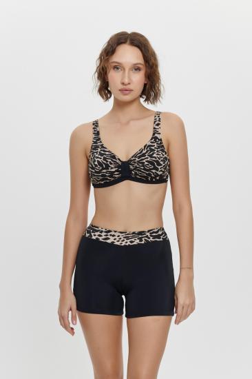 B11103 Geniş Üçgen  Şortlu Bikini Takımı