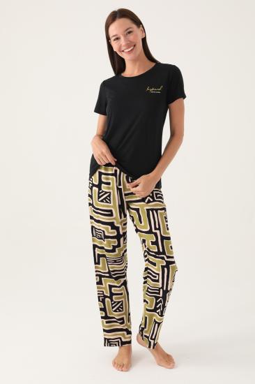 Pierre Cardin 8818 Kısa Kollu Kadın Pijama Takımı