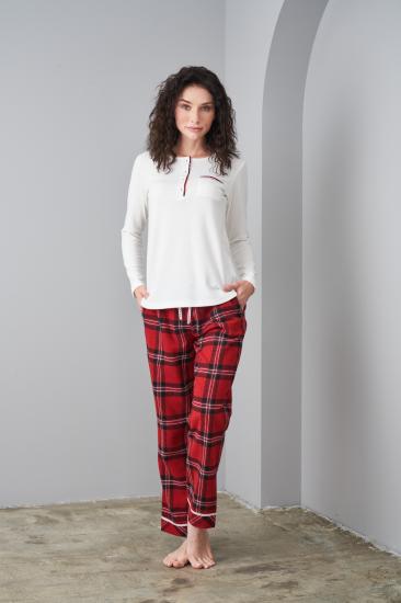 PJS 24561 KADIN EKOSE PİJAMA TAKIMI