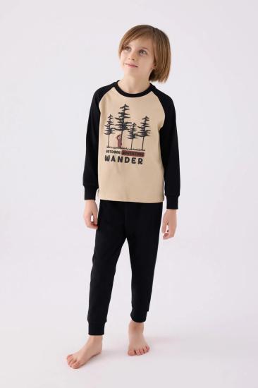 Roly Poly 3450 Uzun Kollu Erkek Çocuk Pijama Takımı