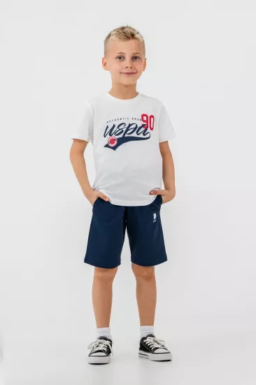 Us Polo 2431 Kısa Kollu Bermuda Takım