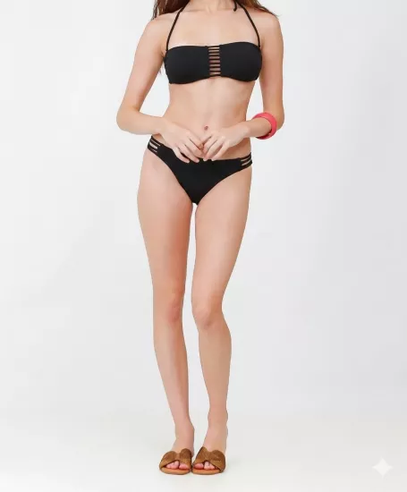 Kyo My Friend Bellinni Tek Üst Bikini-Siyah