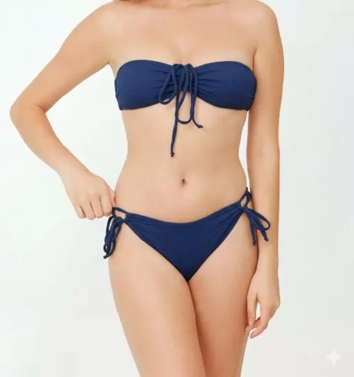 Kyo My Friend 2524 Arlen Bikini Tek Alt-Lacivert