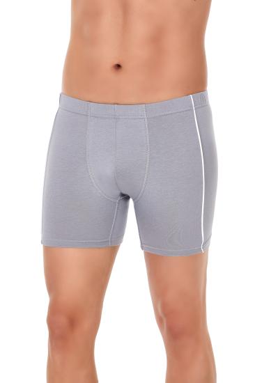 YILDIZ107 MODAL LİKRALI BİYELİ BOXER GRİ