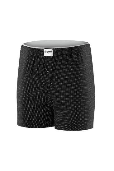 NOKTALI  HAVLU BEL BOXER-Si̇yah