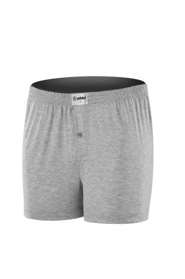 NOKTALI  HAVLU BEL BOXER-Gri