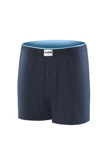 NOKTALI  HAVLU BEL BOXER-Laci̇vert