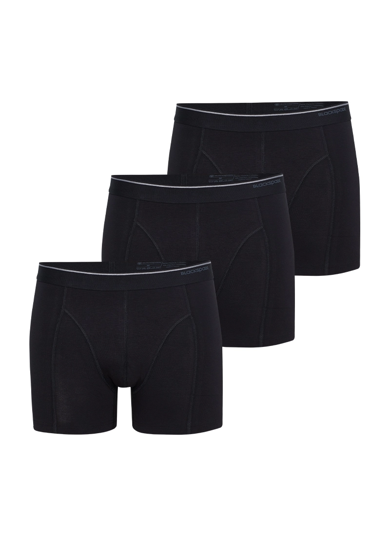 Blackspade Erkek Likralı 3’lü Boxer-Si̇yah