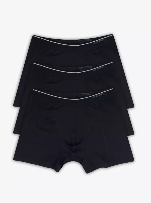 Blackspade Erkek Likralı 3’lü Boxer-Si̇yah