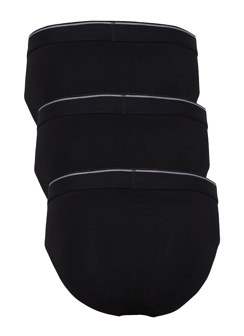 Blackspade Erkek Likralı 3’lü Slip Külot-Si̇yah