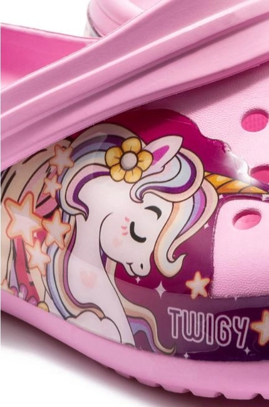Twigy Lili Sabo Çocuk Terlik Pembe 30/35