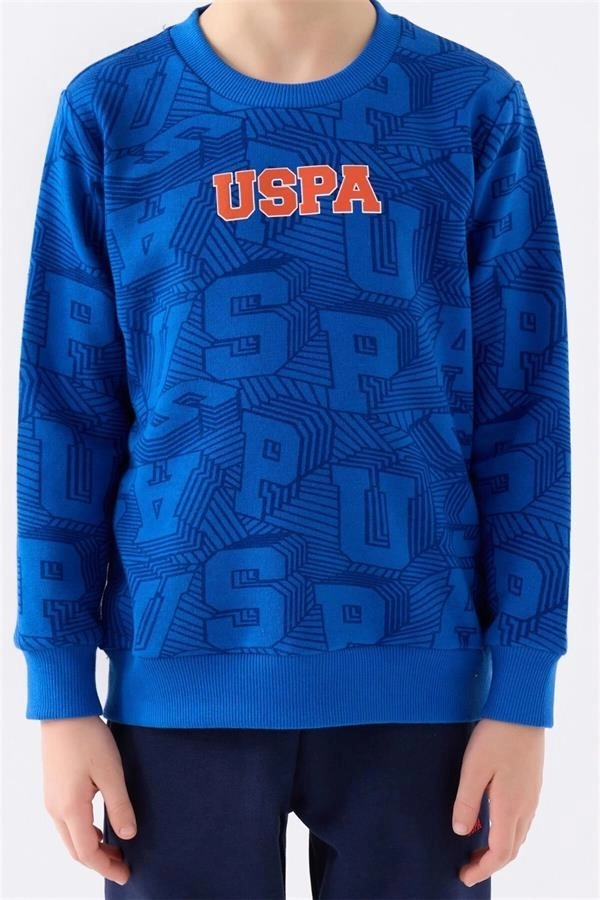 U.S. Polo Assn 1929 Erkek Çocuk Cobalt Eşofman Takımı
