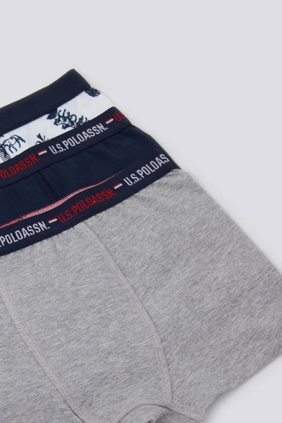U.S POLO ERKEK ÇOCUK 3 LÜ BOXER