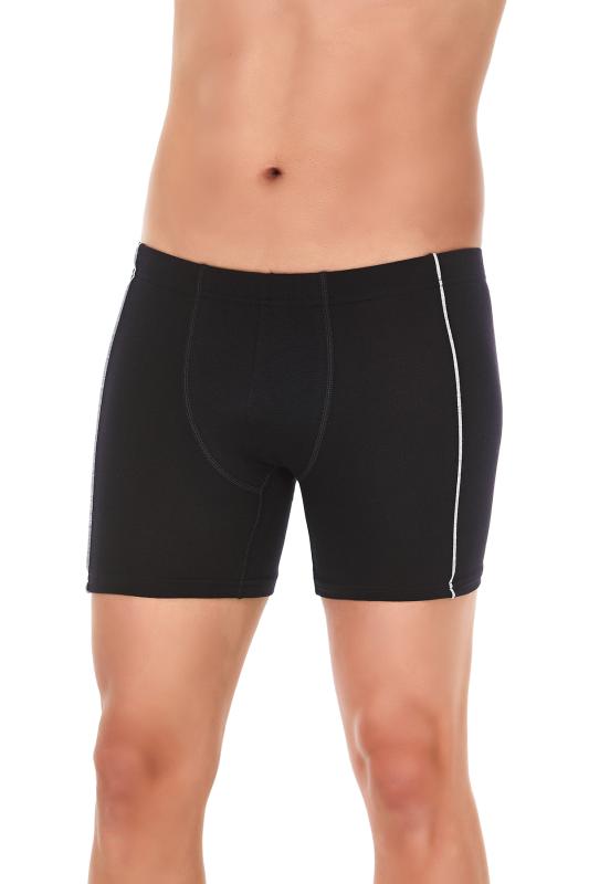 YILDIZ106 MODAL LİKRALI BİYELİ BOXER SİYAH