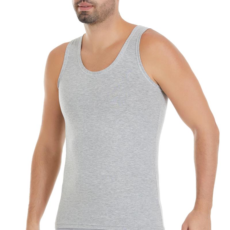YILDIZ372 LİKRALI FORMEN ATLET GRİ